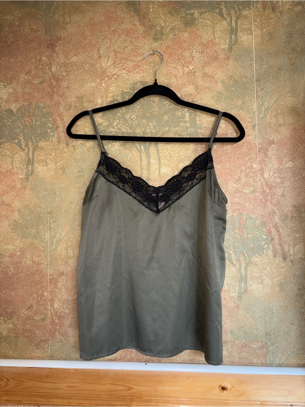 Arizona Jean Co | Green Lace Trim TankTop